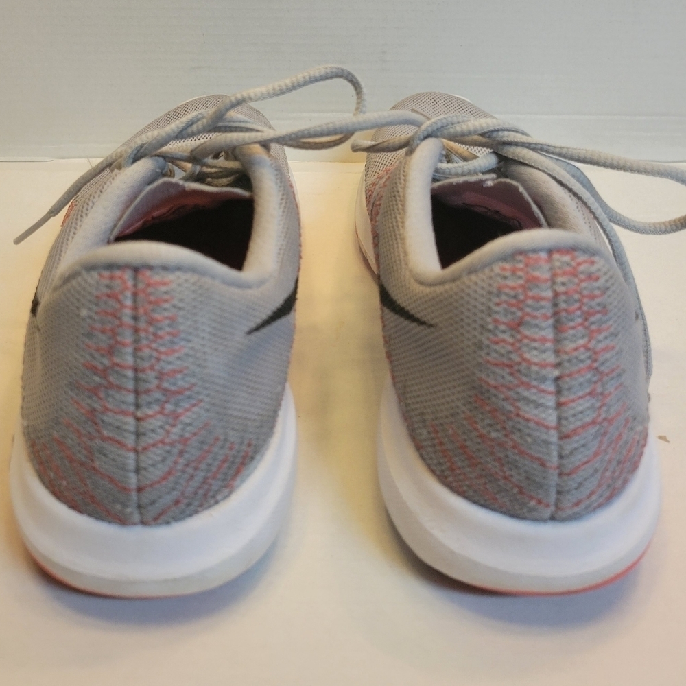 Nike Boys Flex Fury Running Shoes Gray Lace Up Mesh Sneakers Size 5Y - Picture 5 of 8